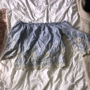 Off the shoulder top
